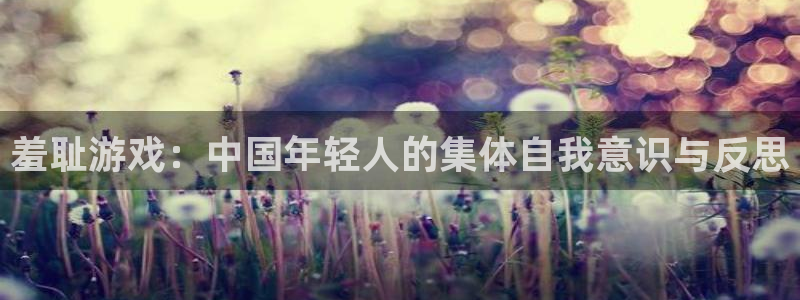 漫画岛官网网页入口：羞耻游戏：中国年轻人的集体自我意识与反思
